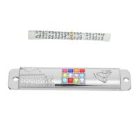 Alipis Mezouza en Métal avec Parchemin, et Fixation Facile Argentée | Accessoires D'installation Inclus, Compatible Cadres Métal et Bois, Décor Traditionnel avec Gravures Hébraïques