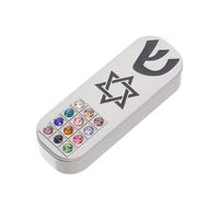 Alipis Mezuzah Case Artistic Jewish Mezuzah For Doorway DIY Installation Home Blessing Scroll Holder For Living Bedroom And Porch
