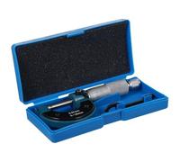 Alipis Micromètre Extérieur Métrique pour Petites Pièces Plage de Mesure Supérieure Portable en Acier Carbone pour Machinistes et Bijoutiers
