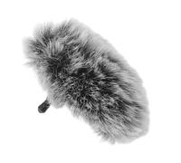 Alipis Microphone Anti-vent pour Bonnet Micro Mousse Fourrure Réducteur de Bruit Protection Hygiénique et Filtre Anti-pop pour Enregistrement Vocal Studio
