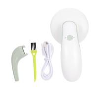 Alipis Mini Aspirateur de Bureau Compact Portatif et Silencieux avec Brosse Nylon pour Clavier Voiture et Siège Nettoyage Rapide et Pratique