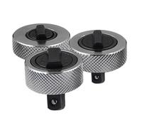 Alipis Mini Jeu de 3 Clés à Cliquet Réversibles 1/4'' 3/8'' 1/2'' en Acier Allié Compactes pour Réglage Frein Outil à Embouts Travaux Précis et Espaces Restreints