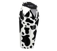 Alipis Mini Poubelle de Voiture Plastique avec Couvercle Poubelle Résistante et Compacte Au Design Vache pour Intérieur Automobile