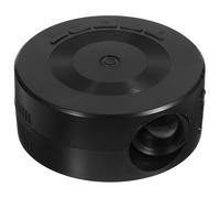 Alipis Mini Projecteur Portable pour Téléphone Haut-Parleur Intégré, Projecteur Domestique en Abs et Verre, Calibration Optique, pour Films et Dessins Animés
