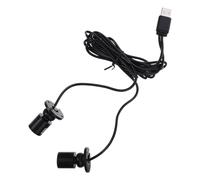 Alipis Mini Spot LED USB 1W Noir sans Interrupteur Projecteur D’Intérieur Compact 6000K Lumière Blanche Froide Éclairage sous Meuble et Bureau Lampe LED Pratique pour Vitrine et