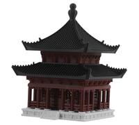 Alipis Miniature Pavilion Ancien Modèle de Chinoise pour Aquarium et Bureau Ornement de Paysage Micro Facile à Nettoyer et Entretien Simple
