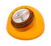 Alipis Minuteur Mécanique Gestion Temps pour Cuisson Mécanisme à Remonter Cuisine Orange Plastique Électroplaqué pour Salle de Classe ou Entraînement