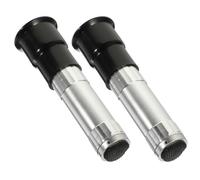 Alipis Mireuse à œufs Portable 2Pcs, testeur d'œufs pour Incubation, en Alliage d'aluminium et ABS, pour œufs de caille, Jugement du degré d'éclosion, 3 X AAA Batteries