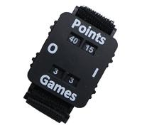 Alipis Montre de Suivi des Coups de Pickleball avec Bracelet Ajustable Noir | Pla Léger, Affichage HD Lisible au Soleil, Bouton Manuel, pour Arbitres et Garçon Fille en Extérieur