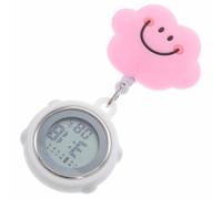 Alipis Montre Numérique Infirmière à Clip Étui en Silicone, Design Rétractable et Motif Mignon, Adaptée pour Infirmières et Médecins Lors des Consultations Médicales