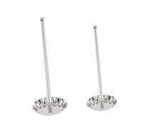 Alipis Moule à Friture Pour Carottes Râpées 2 Pièces Acier Inoxydable 304 Poignée Ergonomique Ustensile Cuisine Familial Snack Friture Gourmets