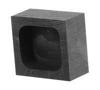 Alipis Moule de Fusion Graphite pour Moulage Métal Haute Température Ingot Décoratif pour Or Argent Cuivre Outil Pratique pour Fonderie Éducative et Analyse Technique Surface Lisse et