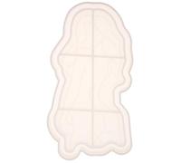 Alipis Moule en Silicone Blanc pour Plateau de Rangement Créatif en Résine Époxy, Résistant à l'usure et Difficile à Déformer, pour DIY et Loisirs Créatifs
