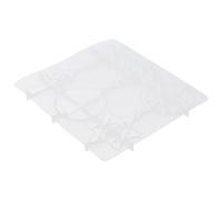 Alipis Moule en Silicone Blanc pour Résine Époxy Bijoux Motif Étoile à Cinq Branches, Haute Transparence et Facile à Utiliser pour Artisanat DIY