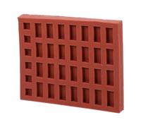 Alipis Moule en Silicone pour Briques Miniatures 28 Pièces, Facile à Démouler Détails Réalistes, pour Matériaux de Construction de Maison de Poupée