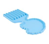 Alipis Moule en Silicone pour Peigne Afro DIY Moule en Époxy Cristal Non Collant Flexible et Solide 1 Pièce pour Bricolage Artisanal et Création de Bijoux Décoratifs