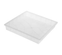 Alipis Moule pour Pavés en Ciment PP Blanc pour Allée de Jardin, Moule à Pavé DIY en Temps et Effort, pour Projets de Paysagisme