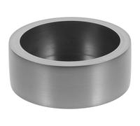 Alipis Moule Rond Graphite pour Creuset de Fusion Métallique Haute Résistance Moulage Précis pour Or Cuivre Adapté Fonderie Électrique et Aux Applications Industrielles