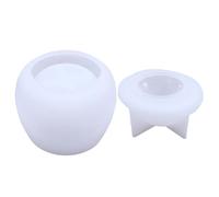 Alipis Moule Silicone Champignon pour Résine Époxy Moule DIY pour Boîte de Rangement Pot Décoratif Réutilisable pour Bijoux et Bonbons Pratique