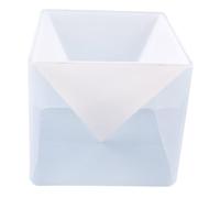 Alipis Moule Silicone Flexible pour Rangement Moule Époxy Boîte de Rangement Créative pour Bureau et Cuisine Petit Organisateur Décoratif DIY