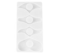 Alipis Moule Silicone Marque-page pour Lecture Moule Bague Pouce Flexible et Époxy DIY pour Accessoires Lecture et Artisanat