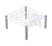 Alipis Moules en Silicone pour Pièces D’échecs en Résine Époxy 6 Pièces avec Support 16 Emplacements, Flexible, Solide, pour Loisirs Créatifs et Fabrication DIY, Accessoires Artisanat