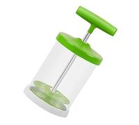 Alipis Mousseur à Lait Manuel Vert à Crème pour Gâteaux DIY Récipient à Mousse Électrique Mélangeur à Boissons pour Cappuccinos et Lattes