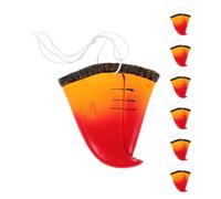 Alipis Nez de Perroquet Accessoires de Déguisement Confortables et Faciles à Appliquer en Vinyle Réaliste 7 Pièces pour Garçon et Filles pour Fêtes et Anniversaires