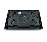 Alipis Notebook Refroidisseur Ventilateurs Base Élégante Anti-dérapante USB Double Hub Design Ultra-Fin et Silencieux LED Stylish Adapté pour Ordinateurs Portables Grandes Puissances