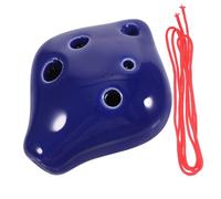 Alipis Ocarina C Céramique Portable pour Débutants Instrument de Musique Léger pour Garçon Fille et Adultes Design Simple et Pratique et Résistant
