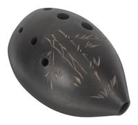 Alipis Ocarina en Céramique à 8 Trous pour Débutants Petit Ocarina d'Entraînement Léger et Portable Instrument de Musique Traditionnel Adapté aux Garçon et Filles et Apprentissage