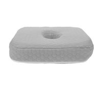 Alipis Oreiller à Domicile de Salons pour Soins Professionnels à et Perçage en Mousse Mémoire avec Trou Ergonomique, Hygiénique Confortable pour D'oreille