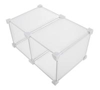 Alipis Organisateur Compartiment Congélateur Coffre Séparateurs Étagères Plastique Robuste 36x19x24 Cm Cuisine Maison Stockage Optimisé