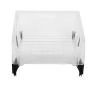 Alipis Organisateur De Rangement pour Petites Pièces Bac De Rangement Transparent pour Établi Cubique Transparente Mallette De Transport en