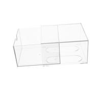 Alipis Organisateur De Tiroirs Empilable Transparent en Acrylique, Grosse Boîte Rangement Mouchoirs Et Cosmétiques, Tiroir De Bureau Multifonction pour Salle De Bain Et Coiffeuse,