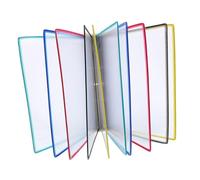 Alipis Organisateur Mural de Documents avec Pochettes Transparentes Porte-brochures et Revues Suspendu pour Bureau École ou Cabinet