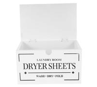 Alipis Organiser La Buanderie Avec Un Support De Feuilles De Séchage En Bois Et Un Couvercle Robuste Pour Les Feuilles De Tissu