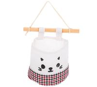 Alipis Organisez Votre Espace De Rangement Mural À Thème Chat À Suspendre Sur Une Porte À Carreaux