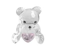 Alipis Ours Cristal Décoratif Figurine Élégante pour Bureau Et Maison Ornement Animal Unique pour Décorer Votre Espace De Vie