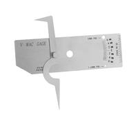 Alipis Outil de Mesure Soudure Jauge de Vérification de Soudure pour Évaluation Précise Du Fillet Weld Outil Indispensable pour Soudeurs Amateurs