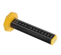 Alipis Outil de Nivellement pour Carrelage Règle de Positionnement Magnétique Niveau à Bulle Double Usage Jauge de Contour Précise pour Finition Intérieure Outil de Traçage pour Pose