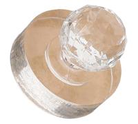 Alipis Outil de Pressage pour Fard à Paupières Compact Rond Acrylique Tampon Presseur Léger pour Palette Ombre à Paupières Fixateur et Réparation Maquillage Portable