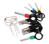 Alipis Outil de Retrait de Terminal, 21 Pièces, Extracteur de Broches pour Connecteur Électrique Voiture, Outil Mécanique Auto pour Maintenance Électronique