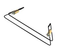 Alipis Outil de Tissage de Bracelets pour Fabrication de Bracelets et Cordons en Bois et Acier Inoxydable Machine à Perler Noire pour, Accessoire pour Novices