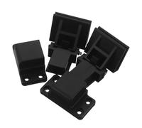 Alipis Paire de Charnières de Remplacement pour Couvercle Anti-Poussière de Platine Vinyle, Accessoires d'entretien Audio, Installation Simple, pour Usage Domestique et Tourne-Disque