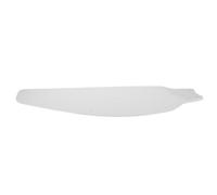Alipis Pales de Ventilateur de Plafond de Remplacement en Plastique Blanc | Montage Standard 52mm, Forme Aérodynamique, Fonctionnement Silencieux, pour Modèles Encastrés et Usage Extérieur