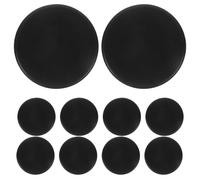 Alipis Palets de Hockey sur Air d'Entraînement Solides Noirs 15 Pièces Rondelles Professionnelles Compatibles Poussoirs et Buts Standard Accessoires Polyvalents pour Hockey sur Table et