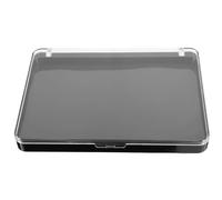 Alipis Palette Magnétique Vide pour Fards à Paupières Plateau de Maquillage Réutilisable en Plastique Noir Brillant Format Compact Portable pour Rangement DIY de Maquillage