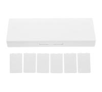 Alipis Palette Maquillage Vide 6 Compartiments Détachable Plastique Portable Multiusage pour Gel Ongles Peinture Corporelle Aquarelle Voyage Compact Rangement