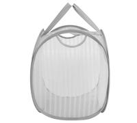 Alipis Panier à Linge Pliable Petite Taille 37x37x42 Cm Maille Respirante Gris Fonction Pliable Pour Maison Salle De Bain Stockage Linge Sale